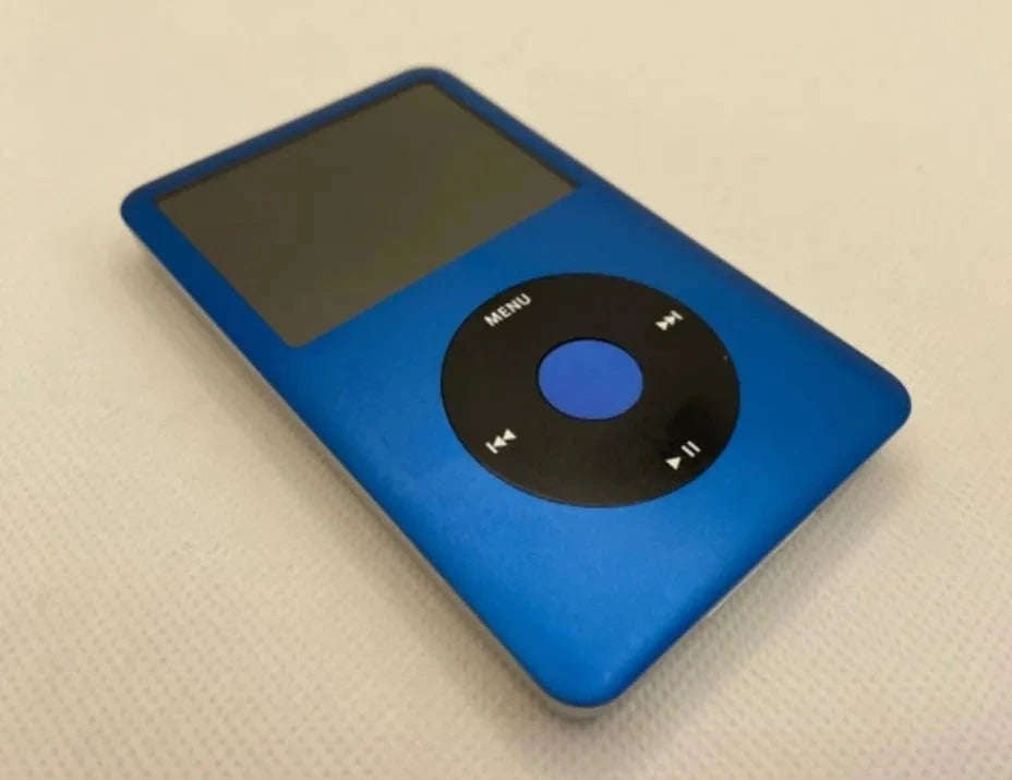 Blue Apple IPOD Classic 7th Generation thin 256gb Storage